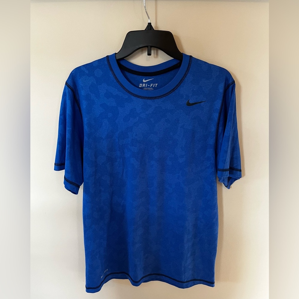 Nike Men's Blue Dri-FIT Shirt